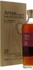 Виски шотландский «Arran 25 Years Old» в деревянной коробке