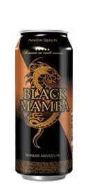 Напиток слабоалкогольный газированный «Black Mamba Коньяк-Миндаль»