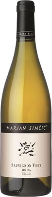 Вино белое сухое «Simcic Marjan Classic Sauvignon Vert» 2020 г.