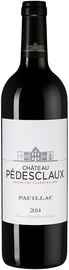 Вино красное сухое «Chateau Pedesclaux Grand Cru Classe Pauillac» 2014 г.