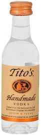 Водка кукурузная «Tito's Handmade Vodka, 0.05 л»