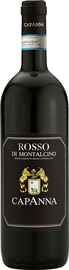 Вино красное сухое «Capanna Rosso di Montalcino» 2018 г.