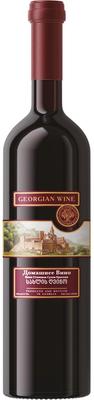 Вино красное сухое «Дом Грузинского Вина Домашнее Вино»