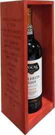 Портвейн красный сладкий «Pocas Colheita Porto» 2001 г., в деревянной коробке