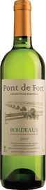 Вино белое сухое «Pont de Fort Blanc» 2012 г.