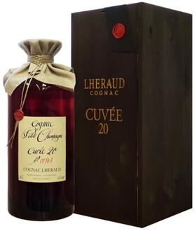 Коньяк французский «Lheraud Cognac Cuvee 20, 5 л» в деревянной коробке