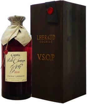 Коньяк французский «Lheraud Cognac VSOP» в деревянной коробке