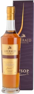 Коньяк французский «Lheraud Cognac VSOP, 0.5 л» в подарочной упаковке
