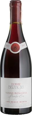Вино красное сухое «Domaine Bertagna Vosne Romanee 1-er Cru Les Beaux Monts» 2017 г.