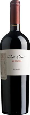 Вино красное сухое «Cono Sur 20 Barrels Merlot Limited Edition Colchagua Valley» 2011 г.
