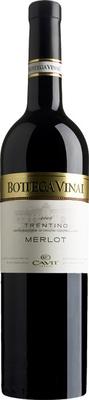 Вино красное сухое «Bottega Vinai Merlot» 2011 г.