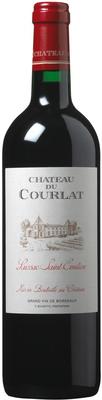 Вино красное сухое «Chateau du Courlat Lussac» 2008 г.