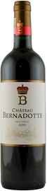 Вино красное сухое «Chateau Bernadotte Haut-Medoc» 2016 г.
