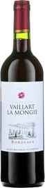 Вино красное сухое «Chateau Vaillart La Mongie Bordeaux» 2016 г.