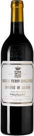 Вино красное сухое «Chateau Pichon-Longueville Comtesse de Lalande 2-me Grand Cru Classe» 2013 г.