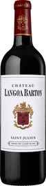 Вино красное сухое «Chateau Langoa Barton» 2016 г.