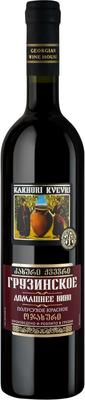 Вино красное полусухое «Kakhuri Kvevri Homemade Wine»