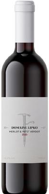 Вино красное сухое «Merlot Petit Verdot Domaine Lipko» 2020 г.
