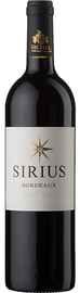 Вино красное сухое «Sichel Sirius Bordeaux  Rouge» 2016 г.