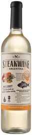 Вино белое полусухое «Steakwine Chardonnay» 2021 г.