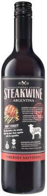 Вино красное полусухое «Steakwine Cabernet Sauvignon Black Label» 2020 г.