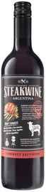 Вино красное полусухое «Steakwine Cabernet Sauvignon Black Label» 2021 г.