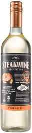 Вино белое полусухое «Steakwine Torrontes Black Label» 2021 г.