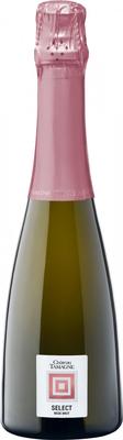 Вино игристое розовое брют «Chateau Tamagne Select Rose Brut, 0.375 л»