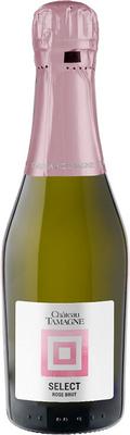 Вино игристое розовое брют «Chateau Tamagne Select Rose Brut, 0.2 л»