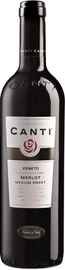 Вино красное полусладкое «Canti Merlot» 2020 г.