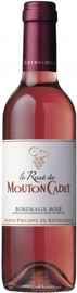 Вино розовое сухое «Le Rose de Mouton Cadet, 0.375 л»