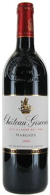 Вино красное сухое «Chateau Giscours Margaux AOC 3-me Grand Cru, 1.5 л» 2006 г.
