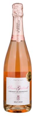 Вино игристое розовое брют «Sieur Gaillard Cremant de Bordeaux Rose» 2020 г.