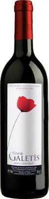 Вино красное полусладкое «Fleur de Galetis Rouge»