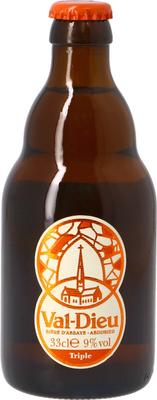 Пиво светлое нефильтрованное «Val-Dieu Triple, 0.33 л»
