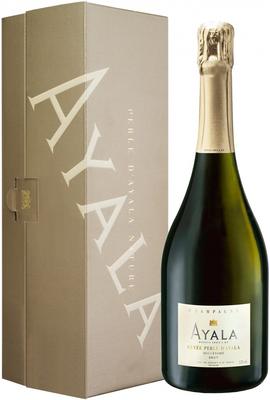 Шампанское белое брют «Cuvee Perle d'Ayala Millesime» 2012 г., в подарочной упаковке