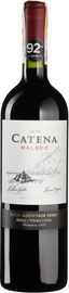 Вино красное сухое «Catena Zapata Malbec» 2019 г.