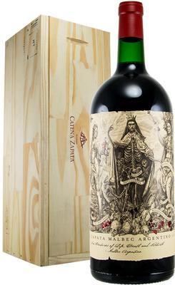 Вино красное сухое «Catena Zapata Malbec Argentino, 3 л» 2019 г., в деревянной коробке