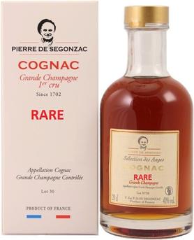 Коньяк французский «Pierre de Segonzac Rare Reserve Grande Champagne, 0.2 л» в подарочной упаковке
