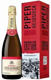 Шампанское белое брют «Piper-Heidsieck Prohibition Edition» 2017 г., в подарочной упаковке