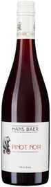 Вино красное полусухое «Hans Baer Pinot Noir» 2021 г.