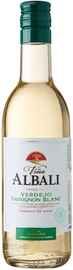 Вино белое сухое «Vina Albali Verdejo-Sauvignon Blanc, 0.2 л» 2020 г.