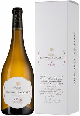 Вино белое сухое «Jean-Marc Brocard Chablis V.V. 46» 2019 г., в подарочной упаковке