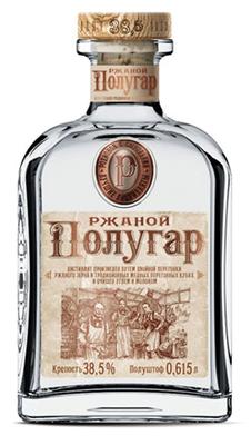 Напиток алкогольный крепкий «Полугар ржаной, 0.1 л»