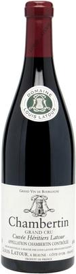 Вино красное сухое «Chambertin Grand Cru Cuvee Heritiers Latour» 2009 г.