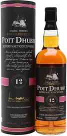 Виски шотландский «Poit Dhubh 12 Years Old Blended Malt Scotch» в подарочной упаковке
