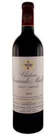 Вино красное сухое «Chateau Sociando-Mallet Cru Bourgeois» 2004