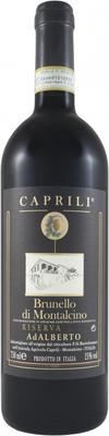 Вино красное сухое «Caprili AdAlberto Brunello di Montalcino Riserva» 2016 г.