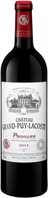 Вино красное сухое «Chateau Grand-Puy-Lacoste Pauillac 5-eme Grand Cru Classe» 2014 г.