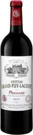 Вино красное сухое «Chateau Grand-Puy-Lacoste Pauillac 5-eme Grand Cru Classe» 2014 г.